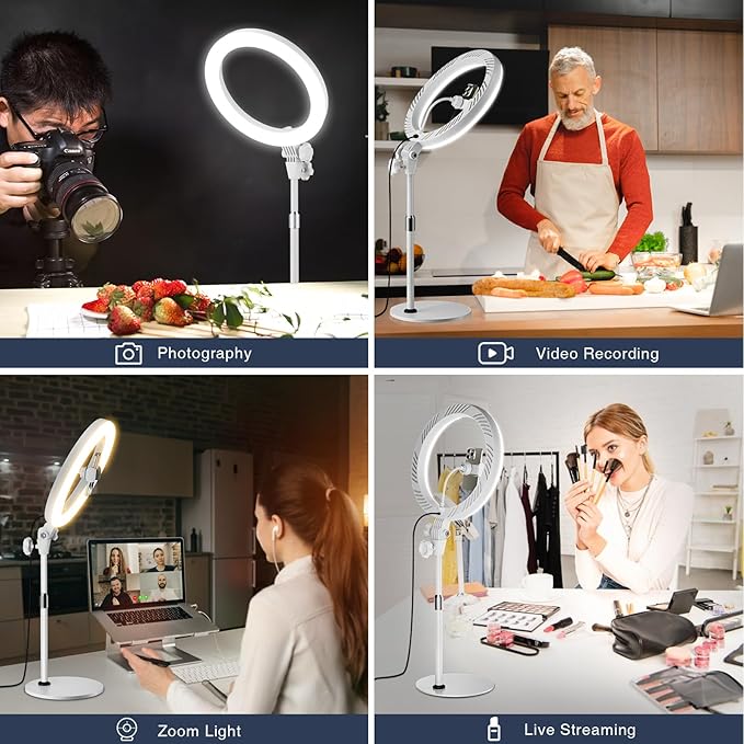 Ring Light with Stand, Zoom Lighting - Image 2