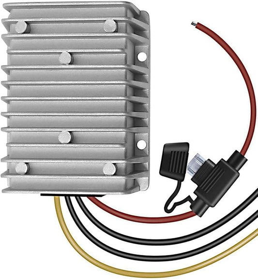QJFCare Waterproof DC Buck Converter Voltage Regulator 36V 48V Step Down to 12V by Unknown