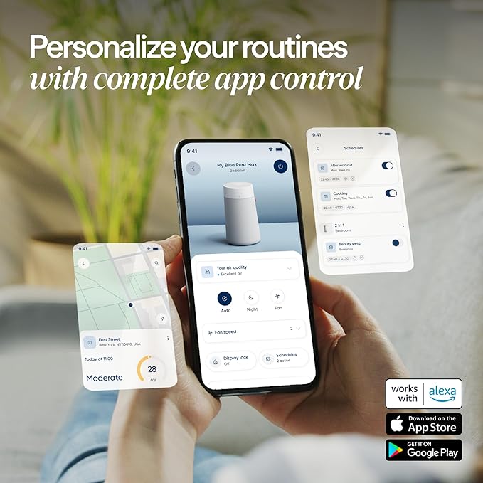 BLUEAIR Air Purifiers for Medium Rooms, Cleans 1, 858 sqft in one hour - Image 10