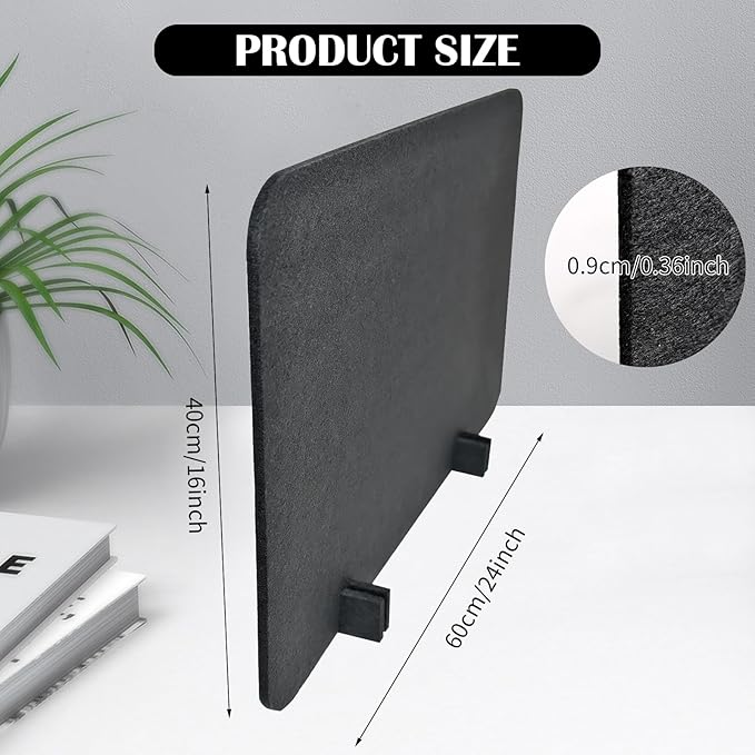 LECEHIVO 12 Pcs Acoustic Desk Divider - Image 2