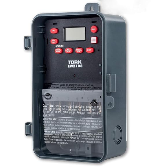 EWZ Series Multipurpose Control Astronomic 7 Day Time Switch, 120-277 VAC Input - Image 2