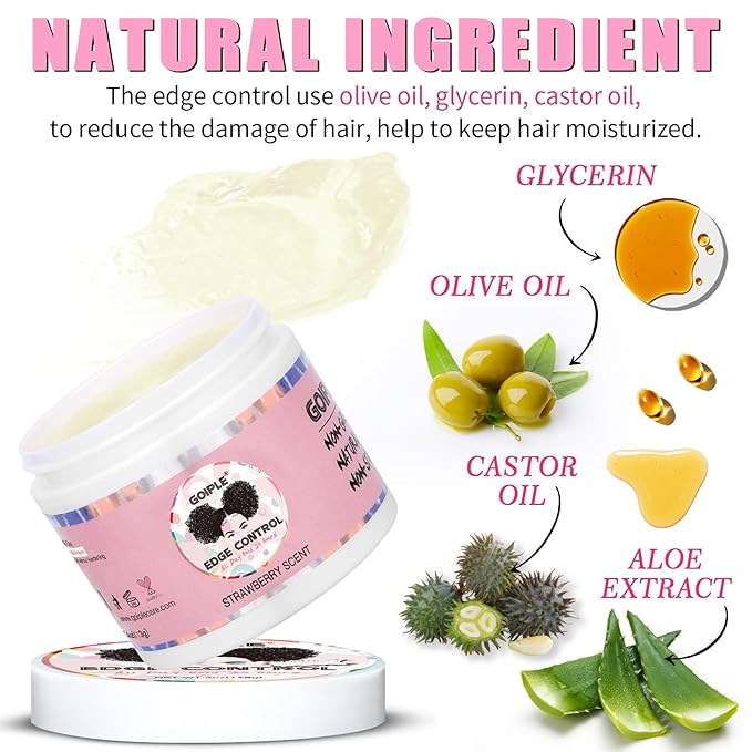 Edge Control Wax for Women Strong Hold - Image 3