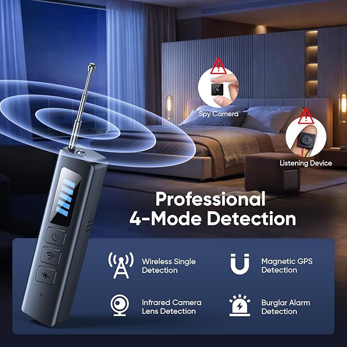 Qyzue Hidden Camera Detectors, Spy Camera Detector - Image 3