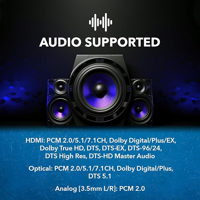 OREI 4K Multi HDMI Viewer Quad 4 in 2 Out, Matrix Switcher 4 Ports Seamless IR - Image 8