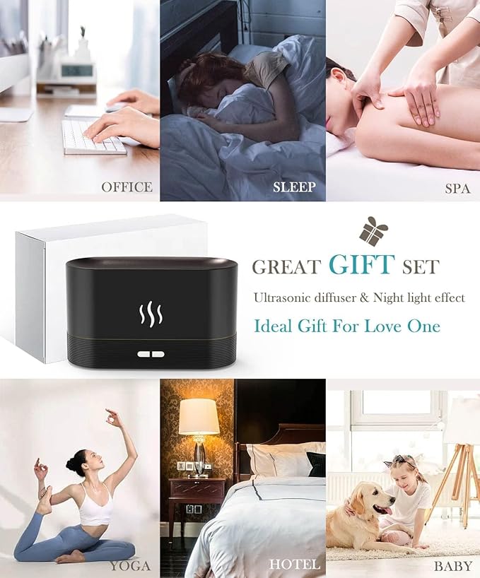 Flame Air Diffuser Humidifier, Upgraded Scent Diffuser - Image 7