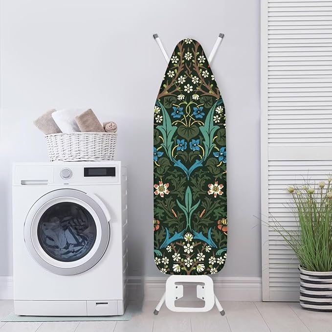 ZCFYGDX William Morris Ironing Board Cover Nylon Buckle Fastening Easy to - Image 3
