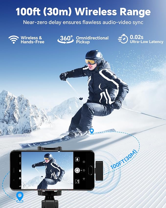 Jubolion Wireless Lavalier Microphone - Image 4