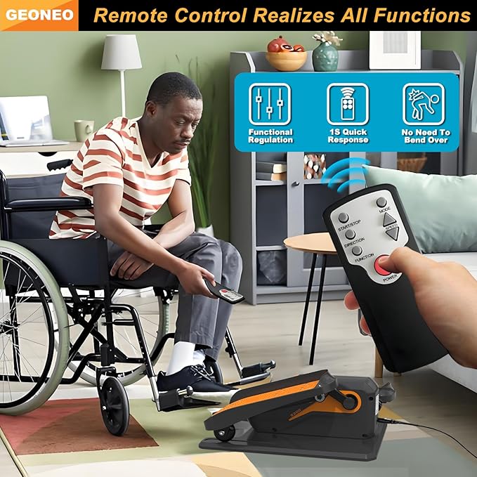 Under Desk Elliptical Machine, Electric Elliptical Exerciser - Image 5