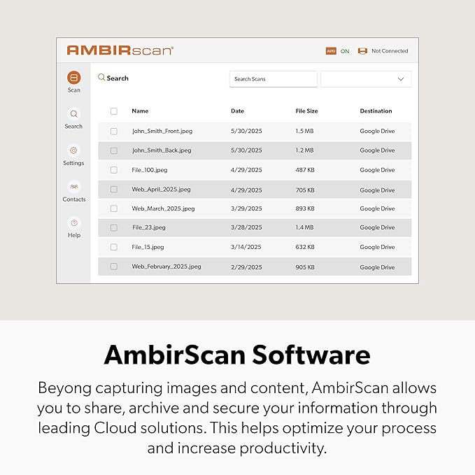 Ambir ImageScan Pro 687-AS Duplex Card Scanner - Image 5