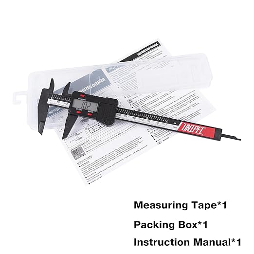 UNIPEC 6 inch Digital Caliper Micrometer, ABS Body - Image 5