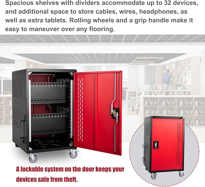 Thetilsy 32 Device Mobile Charging Station - Image 6