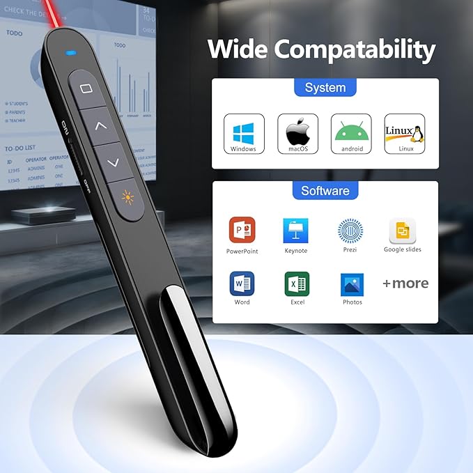 Norwii N76 Rechargeable Presentation clicker - Image 4