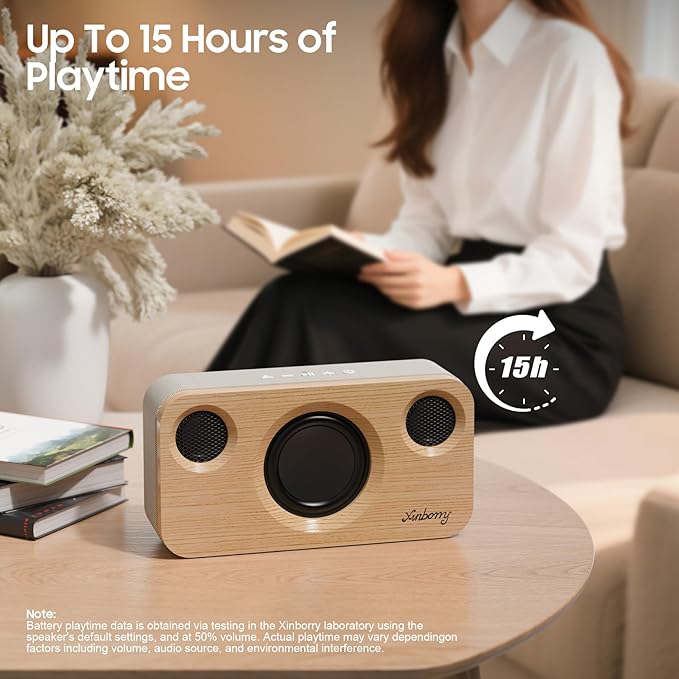 Xinborry Portable Bluetooth Speaker - Image 4
