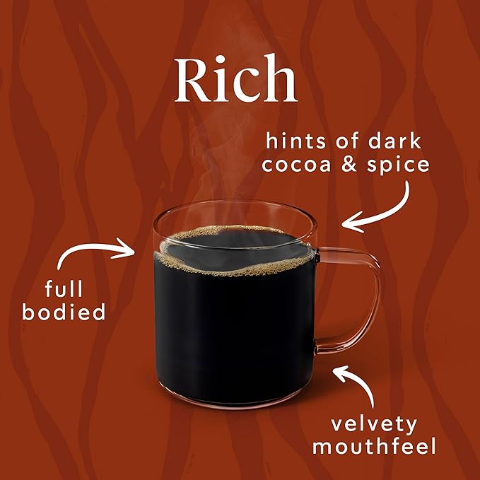 Starbucks Ground Coffee, Dark Roast Hot or Iced Coffee, Morning Joe, Six 12 oz - Image 6