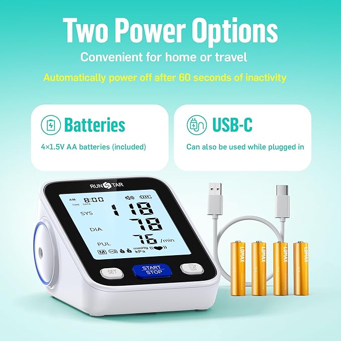 RunStar Upper Arm Blood Pressure Monitor - Image 7