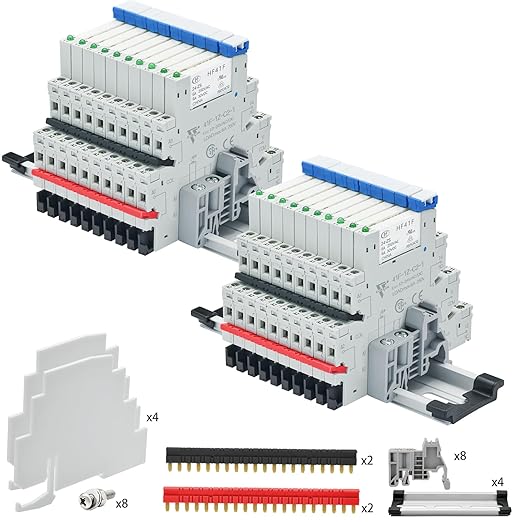 20Pcs Miniature Power Relay DC24V HF41F/24-ZS 1NO 1NC 6A SPDT by ZJWZJH