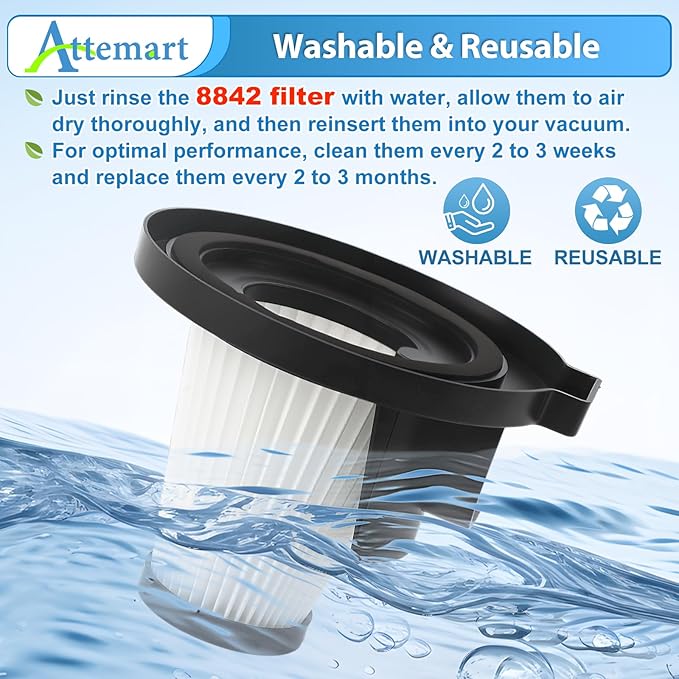 Attemart 6 Pack Filter Replacement Compatible - Image 4