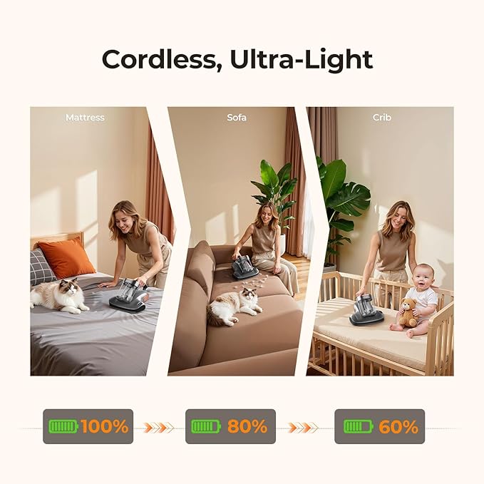 JIGOO Mattress Vacuum Cleaner - Image 4
