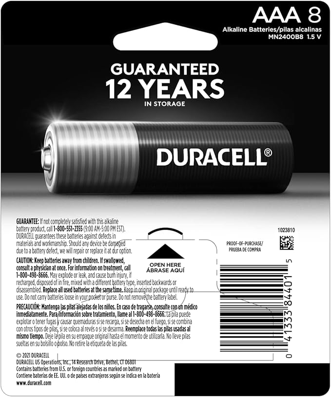 Duracell Coppertop AAA Batteries - Image 2
