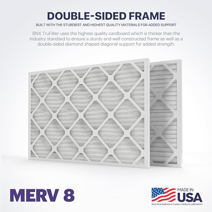 BNX TruFilter 16x20x4 MERV 8 Air Filter - Image 4