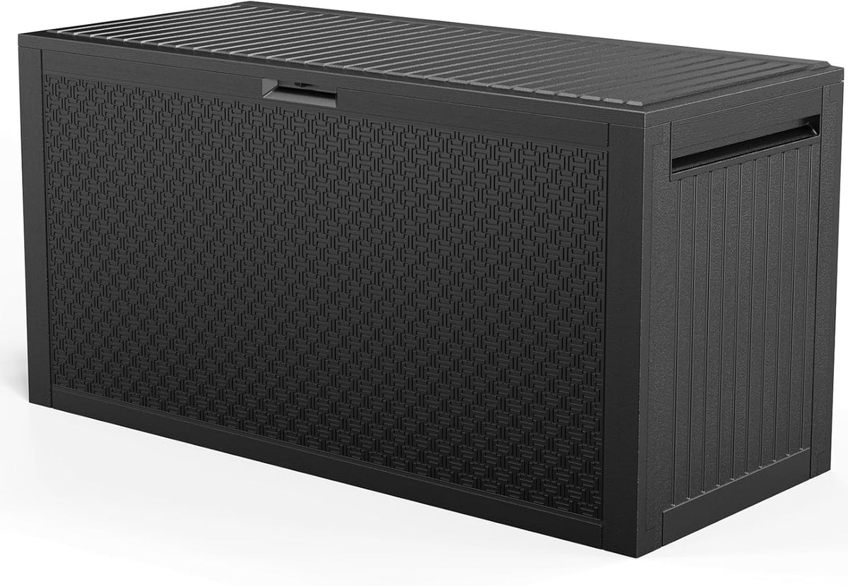 vingli 90 gallon lockable durable outdoor storage box, main product view