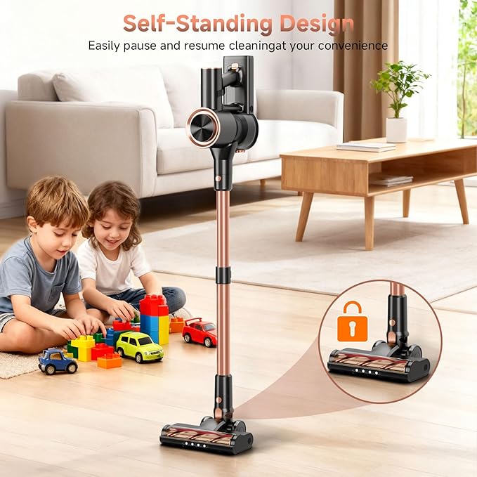 Shieal Cordless Stick Vacuum Cleaner - Image 9