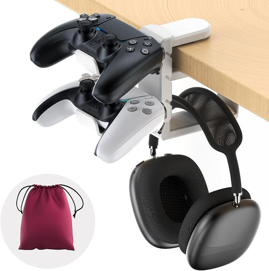 3in1 Rotating Headphone Holder by EURPMASKChoosethecolorofeurope