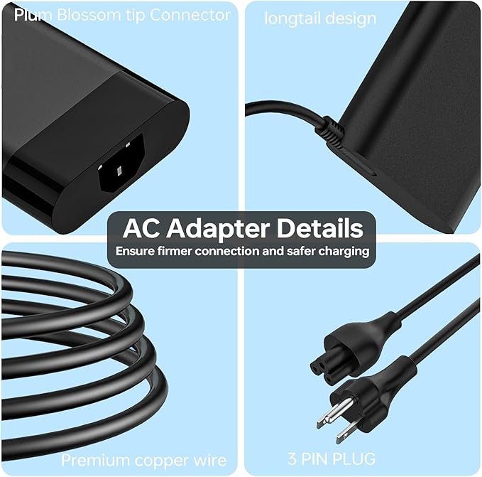 200W 19.5V 10.3A AC Charger L00818-850 Compatible - Image 8