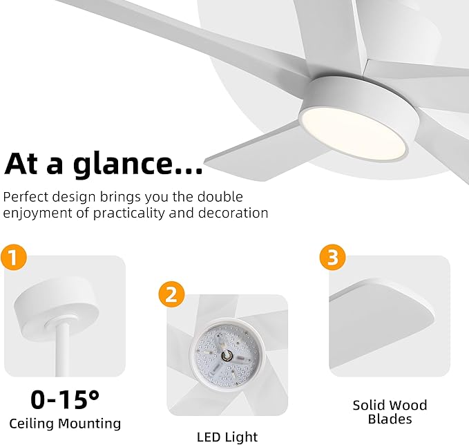 WINGBO 48 Inch DC Ceiling Fan - Image 6