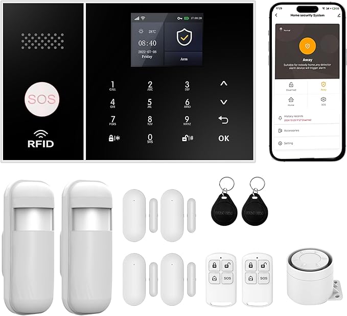 XUK Wireless 4G/GSM/Wi-Fi Security System by Unknown