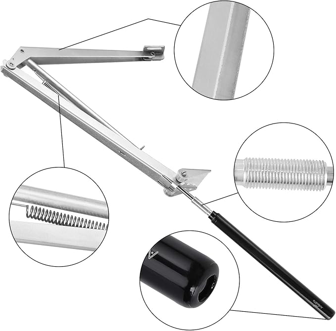 A ANLEOLIFE Automatic Roof Vent Opener Greenhouse Accessories Solar Window - Image 5
