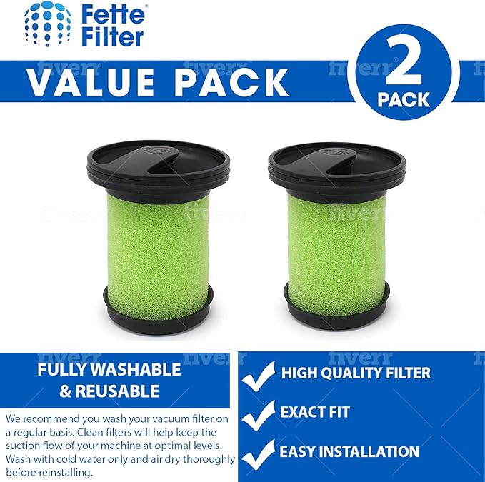 Fette Filter -1610335 Vacuum Filter Compatible - Image 2