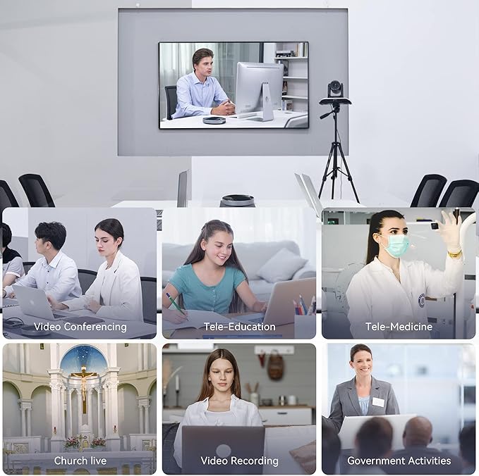 20x Zoom Conference Room Camera System TONGVEO All-in-1 Video and Audio - Image 9