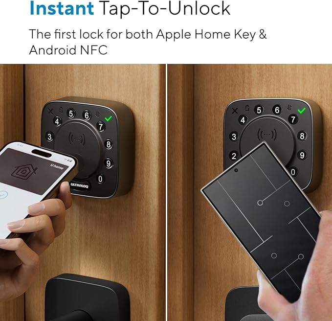 ULTRALOQ Bolt NFC Smart Deadbolt Lock - Image 2