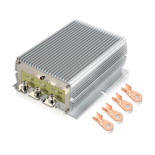 HUGEBO 60A 720W Voltage Converter Reducer 48V/36V to 12V, Converter Voltage by Unknown