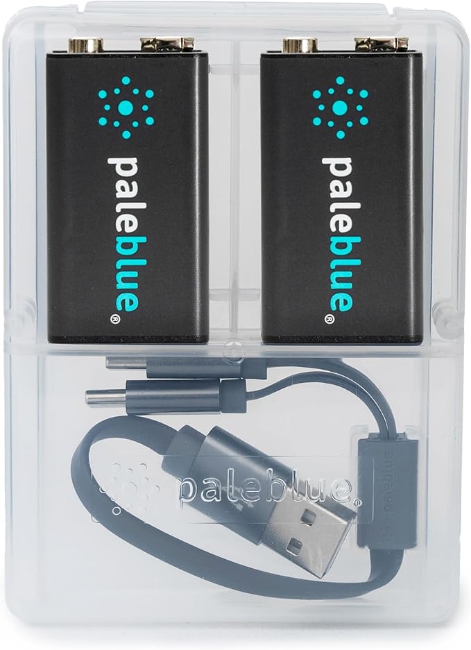 paleblue USB Rechargeable 9V Batteries by paleblue