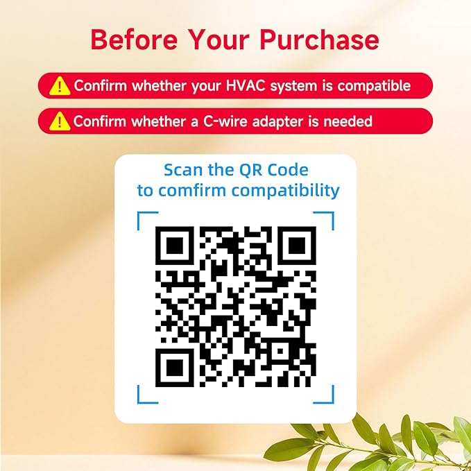 Smart Thermostat for House, WiFi Thermostat Compatible - Image 2
