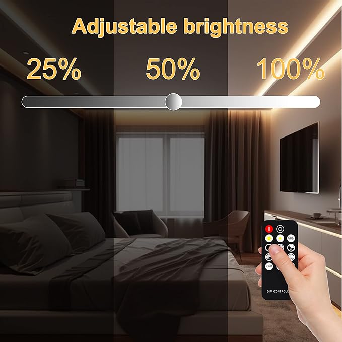 AXMOTUT COB LED Strip Light Warm White, High Bright LED Strips - Image 2