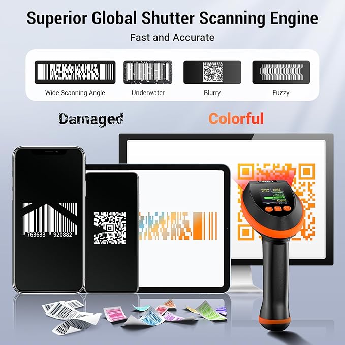 Tera Barcode Scanner Wireless 2D - Image 5