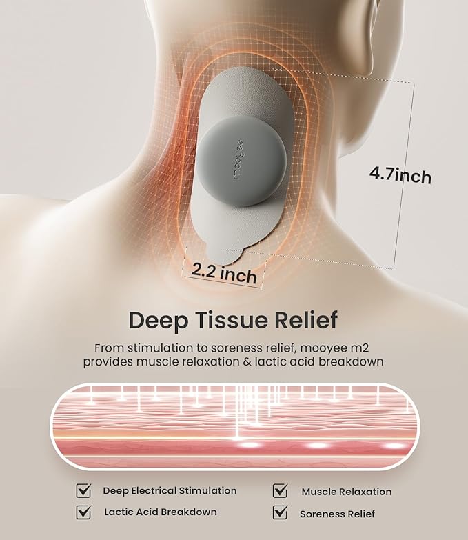 Wireless TENS Unit for Pain Relief, 18 Modes App Control Tens Machine & Deep - Image 5