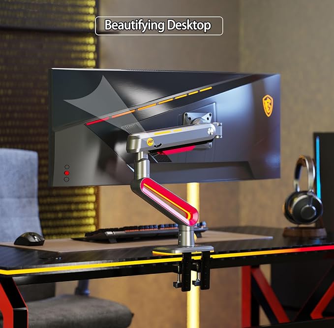 NB Designer Gaming Monitor Arm for 32 to 60 Inches Screen, Load up to 20 kg - Image 5