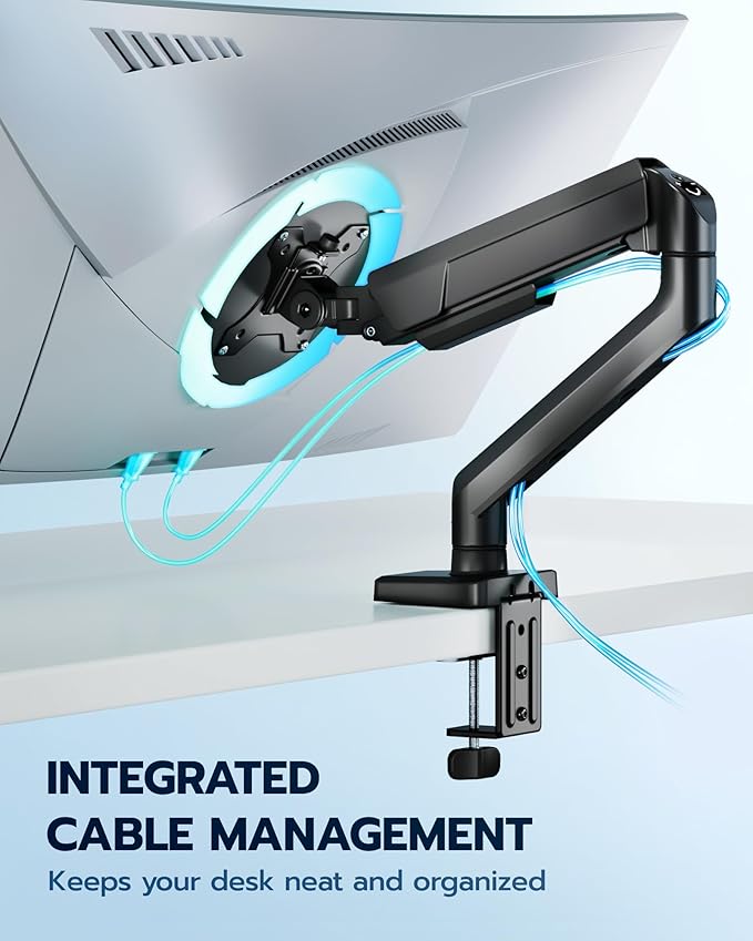 ARES WING Heavy Duty Single Monitor Arm - Image 6