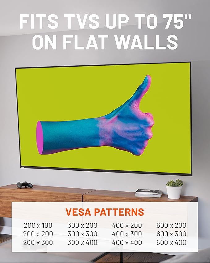 ECHOGEAR Corner TV Wall Mount for Big TVs - Image 6