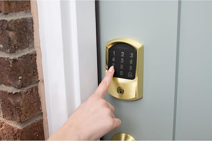 Schlage BE489WB-GRW Encode WiFi Enabled Electronic Keypad Deadbolt - Image 7