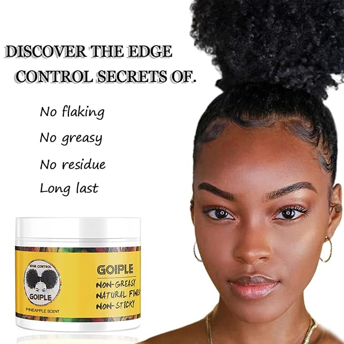 Goiple Edge Control Wax for Women Strong Hold Non-greasy Edge Smoother - Image 3