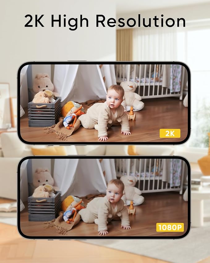 BoyKeep 2K Cameras for Home Security, Pet Camera Indoor - Image 3