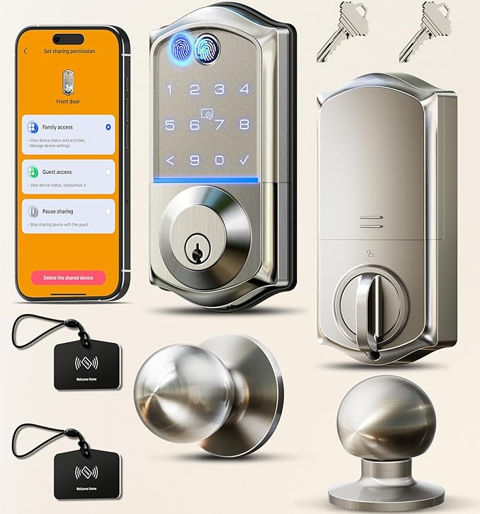 Veise VE017-K Fingerprint Smart Lock by Veise