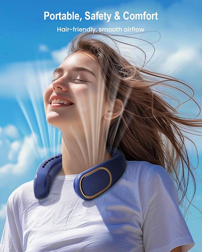 SHEWIND Portable Neck Fan - Image 2