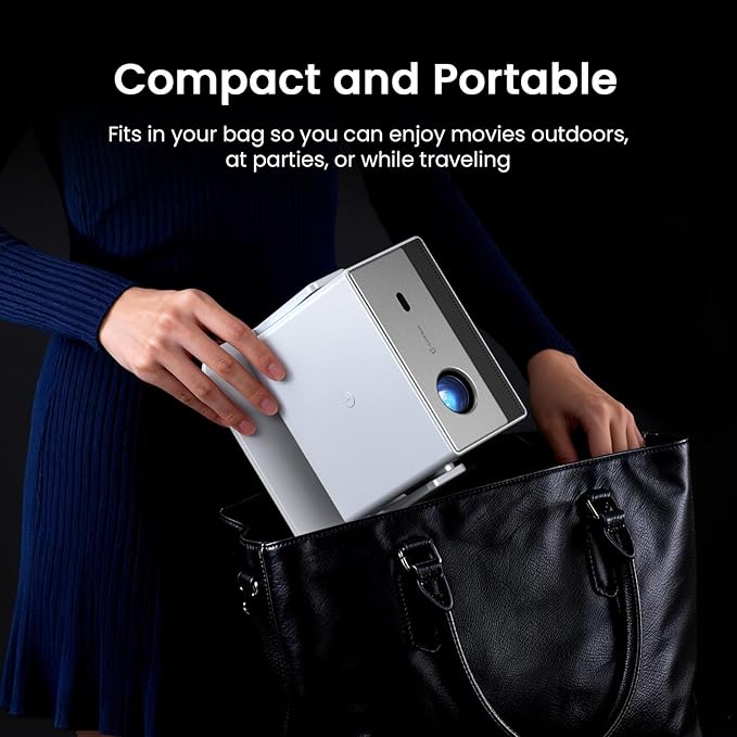 Smart Mini Projector, 1500 ANSI Portable Projector - Image 8