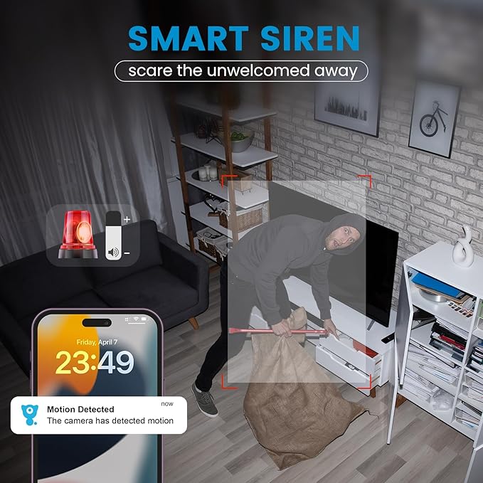 litokam 5MP Indoor Security Camera, 5G/2.4G WiFi Home Security Cameras - Image 8